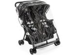 Chicco | Ohlalà Twin Buggy | Ultraleggero E Compatto | Nero Incl. Parapioggia