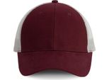 K-Up Berretto Da Uomo Berretto Trucker Berretto Da Baseball A Rete Berretto Da Marinaio, Taglia:U, Colore:Borgogna/Grigio Chiaro