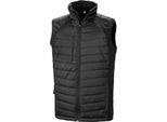 Result R238X | Gilet Softshell Compass Nero Da Uomo - Colore: Nero/Nero - Taglia: Xxl