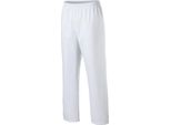 Exner 33075 | Pantaloni Chirurgici Unisex, Una Tasca Posteriore, Vita Elasticizzata - Colore: Bianco - Taglia: 3XL
