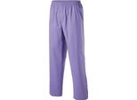 Exner 33075 | Pantaloni Chirurgici Unisex, Una Tasca Posteriore, Vita Elasticizzata - Colore: Viola - Taglia: Xs