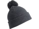 Result Winter Essentials RC028J | Junior Pom Pom Beanie Cappello Invernale Per Bambini - Colore: Grigio - Taglia: Unica