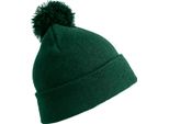 Result Winter Essentials RC028J | Junior Pom Pom Beanie Cappello Invernale Per Bambini - Colore: Verde Bottiglia - Taglia: Unica