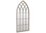 Vidaxl Specchio Colori Sabbia 100X45 Cm Ferro Per Uso Interno