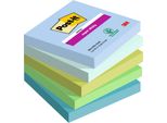 Post-It Note Adesive Super Sticky Notes 76 X 76 Mm Oasis 5 Blocchetti Da 90 Fogli Ciascuno