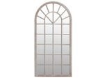 Vidaxl Specchio Colori Sabbia 90X45 Cm Ferro Per Uso Interno