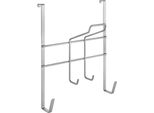 Metaltex Over The Door Space Saver Strijksethouder 28X12X28 Cm Zilver