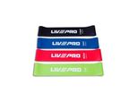 Resistenza Fitness Aerobica In Gomma Livepro Set 4 Pz
