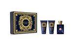 Versace Dylan Blue (M) (H/B) 3Pc Set (1.7Oz Edt Sp, 1.7Oz After Shave Balm, 1.7Oz Bath&Shower Gel)