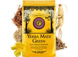 Tè Yerba Mate Mate Green Temperamento Intenso Potente 200G - Tè Yerba Mate Brasiliano Con Erbe Aromatiche
