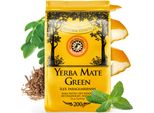 Tè Yerba Mate Mate Green Naranja 200G - Yerba Mate Brasiliano Con Aroma Di Arancia Ed Erbe Aromatiche - Senza Aromi Artificiali Aggiunti