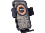 Inline® Supporto Per Smartphone Da Auto, One Touch Qi 2, Universale, Caricatore Wireless