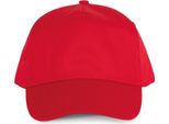 K-Up Unisex Cap Panel Cap Basecap Baseball Cap Cap Baseball Cap, Taglia:U, Colore:Rosso