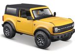 Maisto - 2021 Ford Bronco Badlands, Giallo, 1:24