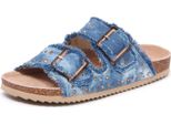 9872Az Ciabatta Donna Colors Of California Woman Denim Sandal