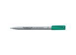 Staedtler 316-5 10X Penne Lumocolor Verde 0,6 Mm Non Permanente