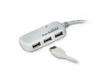 Aten UE2120H UE2120H Ripetitore Usb 2.0 Estensione Attiva Con Hub E Amplificazione Del Segnale Da Spina A A Presa 4X A 12M