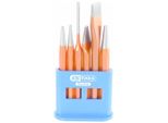 Ks Tools Combination Tool Set, 6-Piece In Plastic Holder 1622118