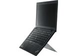 R-GO Tools R-Go Tools Supporto Per Laptop R-Go Riser Attaccabile, Regolabile, Integrato Con Il Laptop, Alluminio, Nero