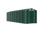 Vidaxl Casetta Da Giardino Verde 191X725X198 Cm Acciaio Zincato