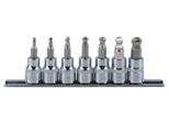 Ks Tools 3/8" Chromeplus Set Di Bussole A Testa Esagonale 7 Pz.3-10Mm 918"