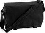 Bagbase BG21 | Borsa Messenger A Tracolla | 38 X 30 X 12 Cm - Colore: Nero - Dimensioni: 38 X 30 X 12 Cm