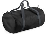 Bagbase BG150 | Borsa Barile Packaway | 50 X 30 X 26 Cm - Colore: Nero - Dimensioni: 50 X 30 X 26 Cm