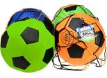 Toi-Toys Softex Pro Sports Calcio In Rete Multicolore 23 Cm
