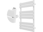 Granitan | Radiatore Da Bagno Oslo - 80X60 Cm - Bianco - Design Moderno - Facile Installazione - Igienico