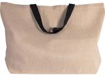 Shopper Grande Kimood In Tessuto Misto Juta E Cotone