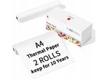 Carta Termica Inserire 2 Rotoli A4 210 Mm Per Phomemo M832 M08F / Q22-RMSG10-A4M8