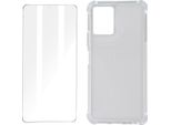 Avizar, Set Di Protezione Premium Vivo Y21 / Y21S / Y33S Custodia + Pellicola Protettiva, Trasparente
