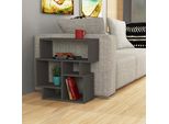 Decortie Karma Tavolino Moderno Grigio Antracite Multiuso Con Creatività 22 X 59 X 61 Cm
