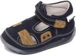 F7314 Sandalo Bimbo Boy Baby Blu/Beige Falcotto Scarpe Suede Shoe