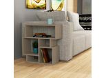 Decortie Karma Tavolino Moderno Light Mocha Multiuso Con Creatività 22 X 59 X 61 Cm