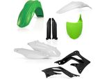 Kit Carene 9 Pezzi Acerbis Verde/Nero Per Kawasaki Kx 450 F