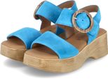Gabor Sandali/Sandalette Da Donna In Pelle Scamosciata Blu Taglia: 42