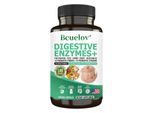 Enzimi Digestivi + Probiotici (120 Capsule) Integratore Alimentare, Flatulenza, Digestione, Pulizia, Disintossicazione, Stomaco, Salute Intestinale