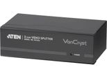 Aten VS132A VS132A Distributore Video S-VGA A 2 Vie Per Monitor, 450Mhz