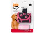 Karlie Easy Bag Sacchetto Per La Cacca Nero-Rosa