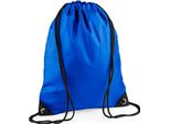 Bagbase BG10 | Borsa Da Palestra Premium Gymsac | 33 X 45 Cm - Colore: Bright Royal - Dimensioni: 33 X 45 Cm