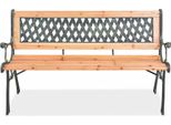 Panchina Da Giardino 122 Cm In Legno