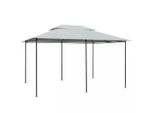 Vidaxl Padiglione Da Giardino Con Tende 4X3 M Bianco