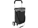 Carrello Spesa Bremermann Brinkum - Capacità 45 L, Carrello A Mano, Carrello Spesa Con Borsa Rimovibile, Nero