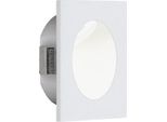 Applique Da Incasso A Led Zarate 8 X 8Cm Bianco