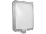 Eglo 97218 Mussotto E27 Lampada Da Parete/Soffitto Per Esterni Sensore Acciaio Inox Bianco IP44