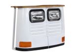 Vidaxl Credenza Truck In Legno Massiccio Bianco Mango
