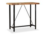 Vidaxl Set Da Bar 5 Pezzi In Legno Massiccio Antico