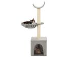 Vidaxl Tiragraffi Per Gatti Con Tiragraffi In Sisal 105 Cm Grigio