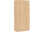 Armadio Rovere Sonoma 90X52X200 Cm Materiale A Base Di Legno